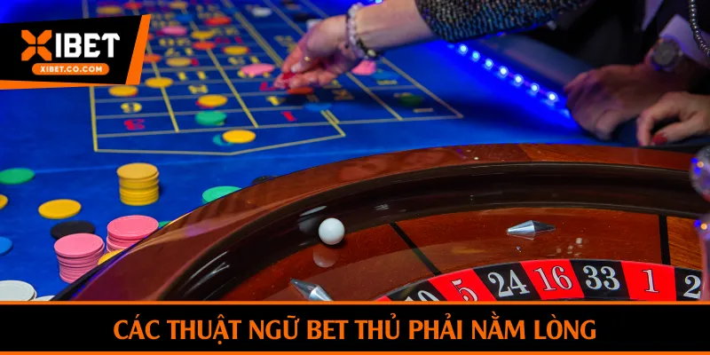 Các thuật ngữ bet thủ phải nằm lòng