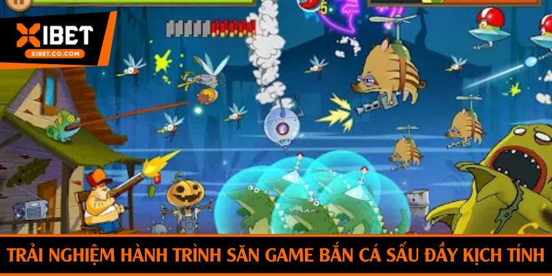 Trải nghiệm hành trình săn game bắn cá sấu đầy kịch tính